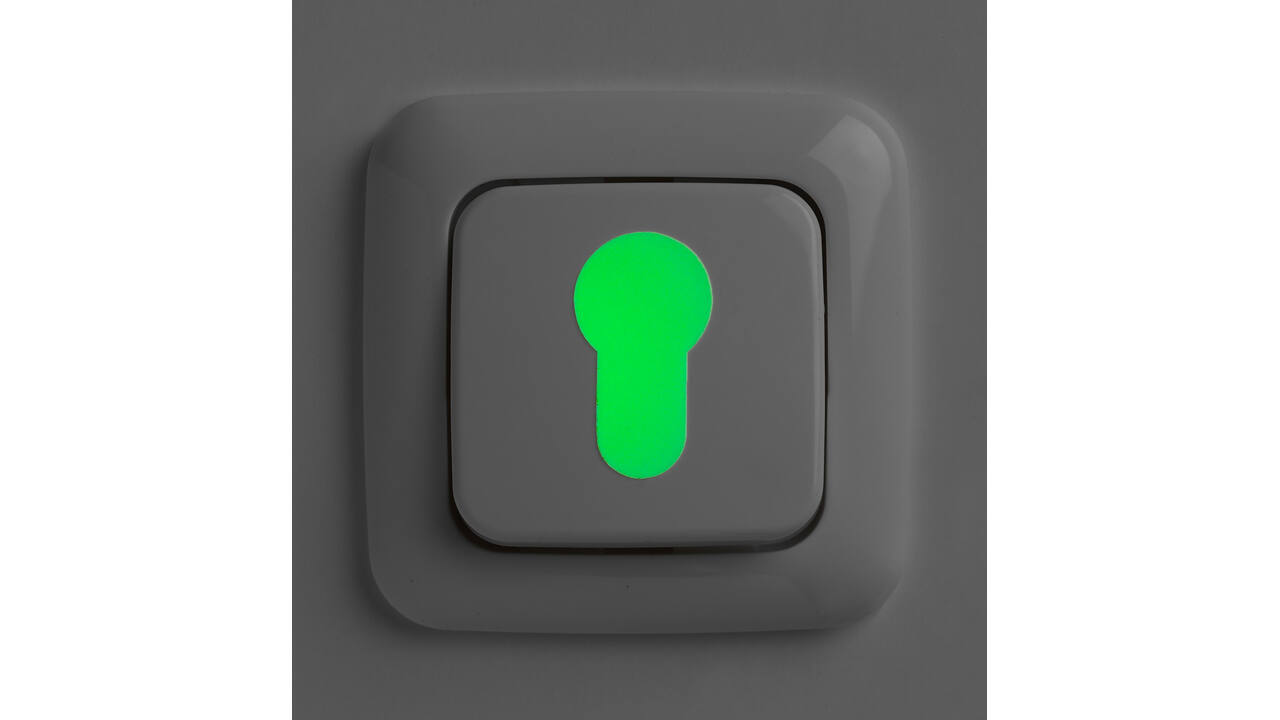 SecuCare Cilinder/Schakelaar markering Glow in the Dark(3)
