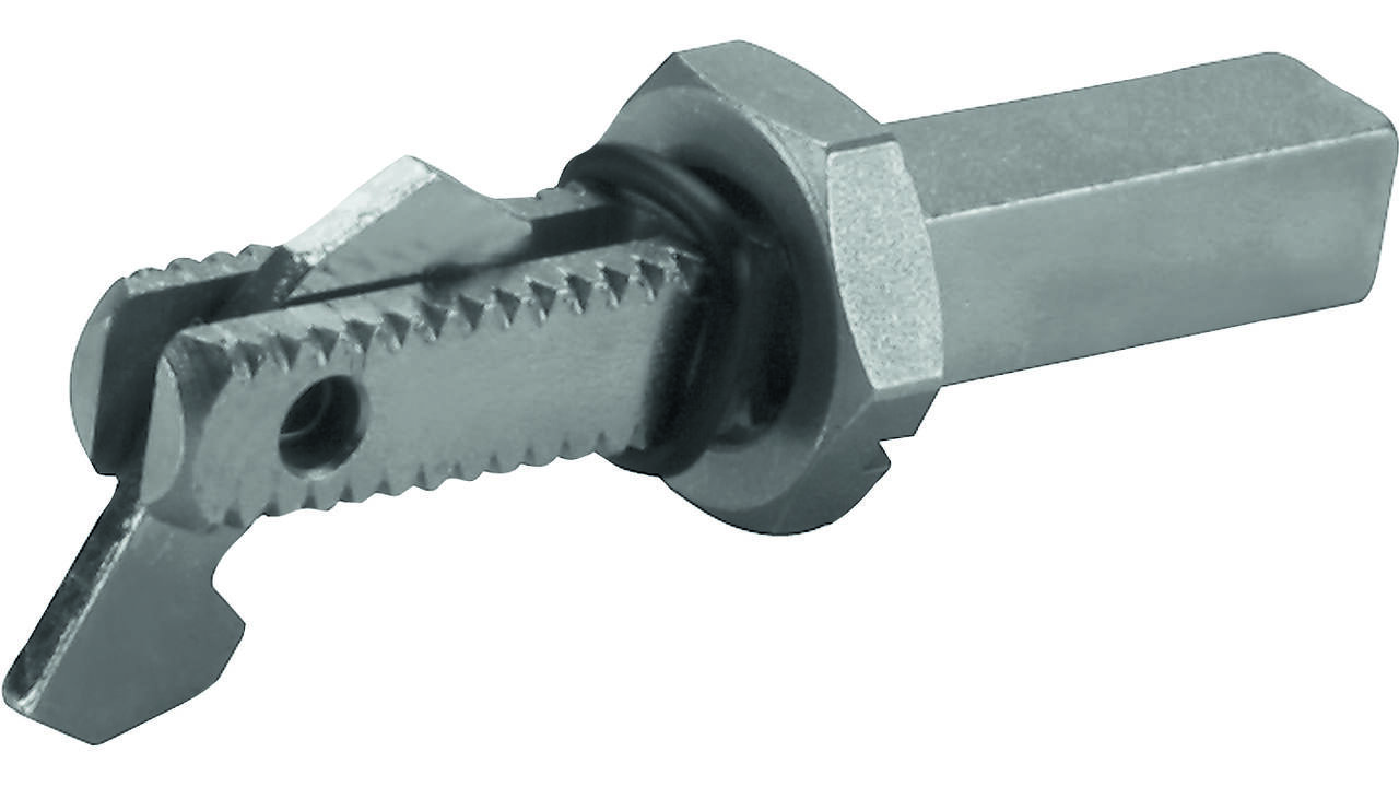 Wisselstift met gaffel/moer Heso 9mm
