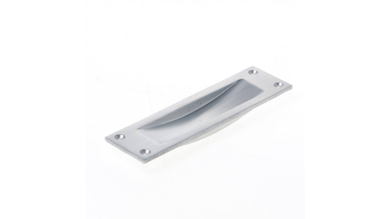 Schuifdeurkom 150x40mm aluminium F1