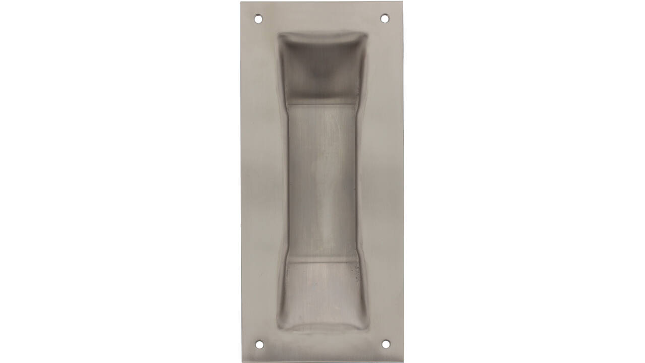 Schuifdeurkom 200x90mm RVS