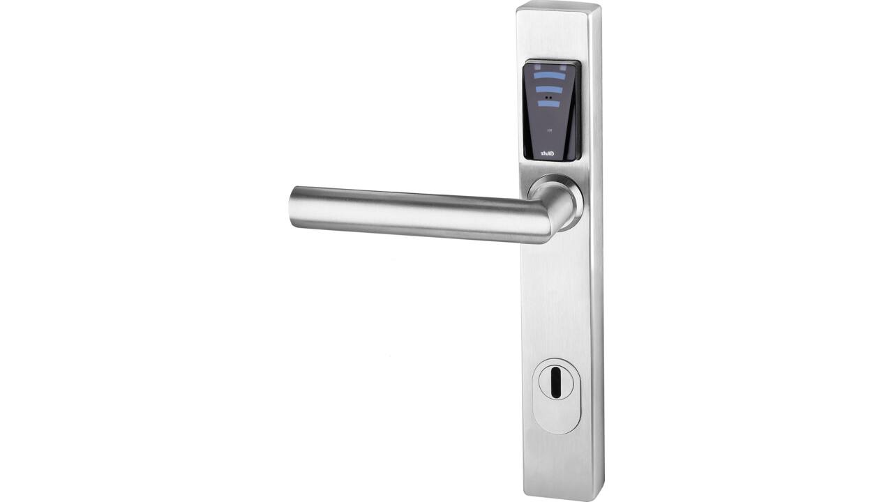 eAccess Organisatie smal ES1 m/binnenschild  PC92 met deurkruk 9mm U-model (8635)(53004)