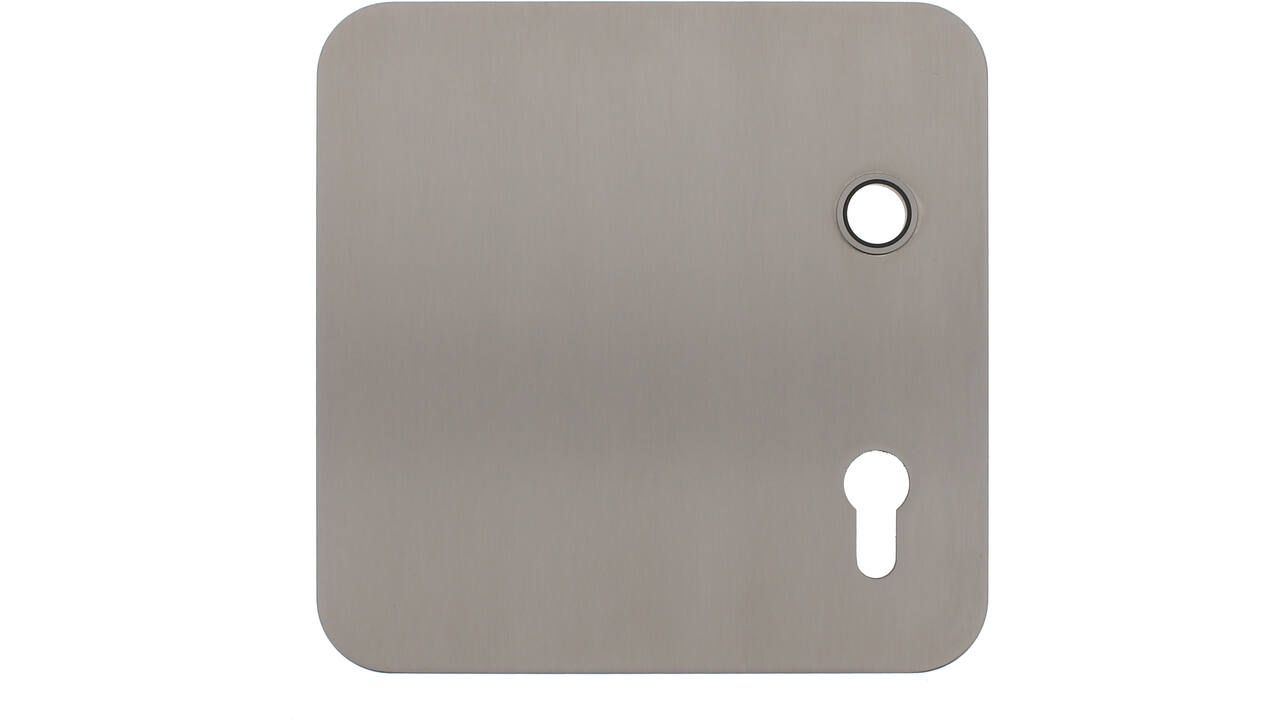 Quadraatschild PC 72 met draadbus, kruk linkswijzend