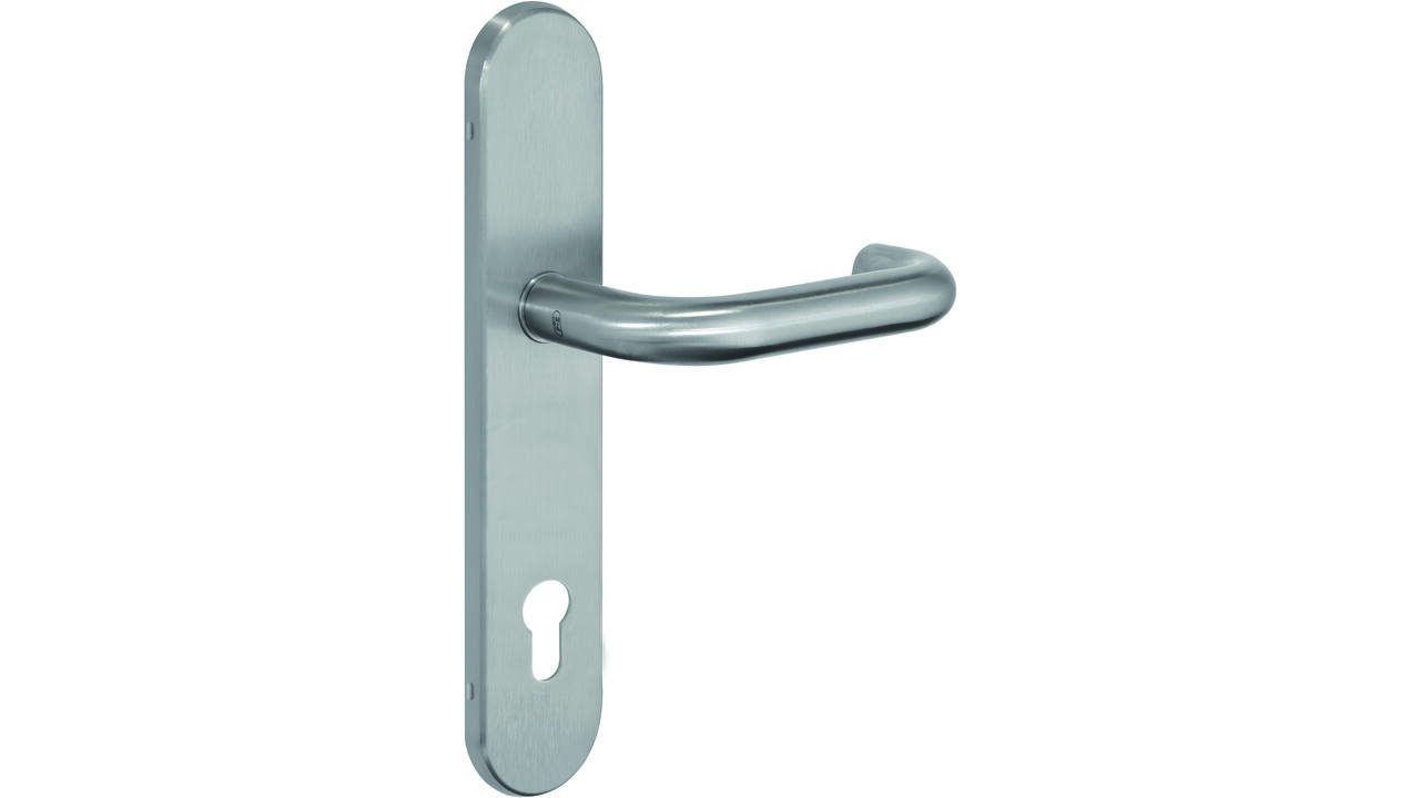 Veiligheid klik binnenschild breed afgerond, easyfix 250x55x8mm, 3 x M6 doorgaande nokken PC92