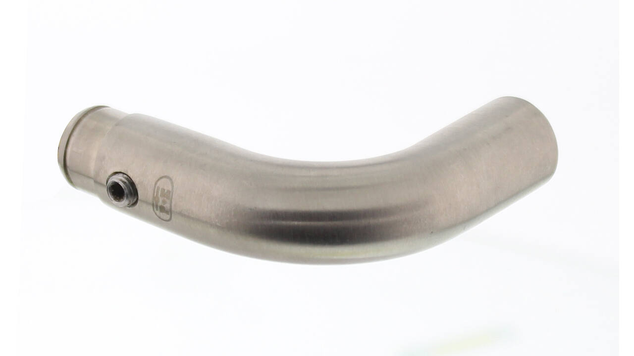 MIVA kruk ø18mm afgekort model 75mm voor vast draaibare montage op rozet en/ of schild easy-fix
