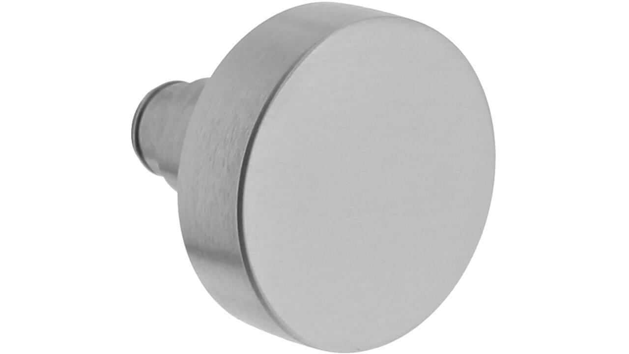 Knopkruk RVS ø50mm gatdeel voor 8mm krukstift