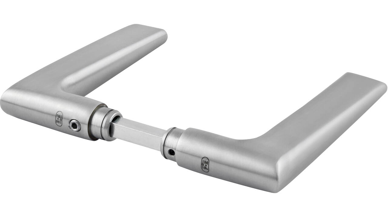Deurkrukken 8mm Wing-model 20mm 125x50mm