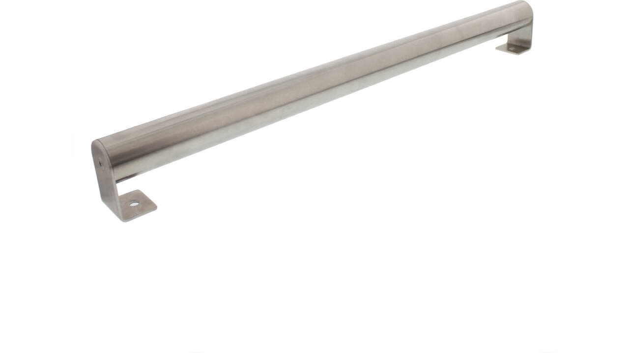 Greep 600mm lang met rechte steunen h.o.h. 556mm