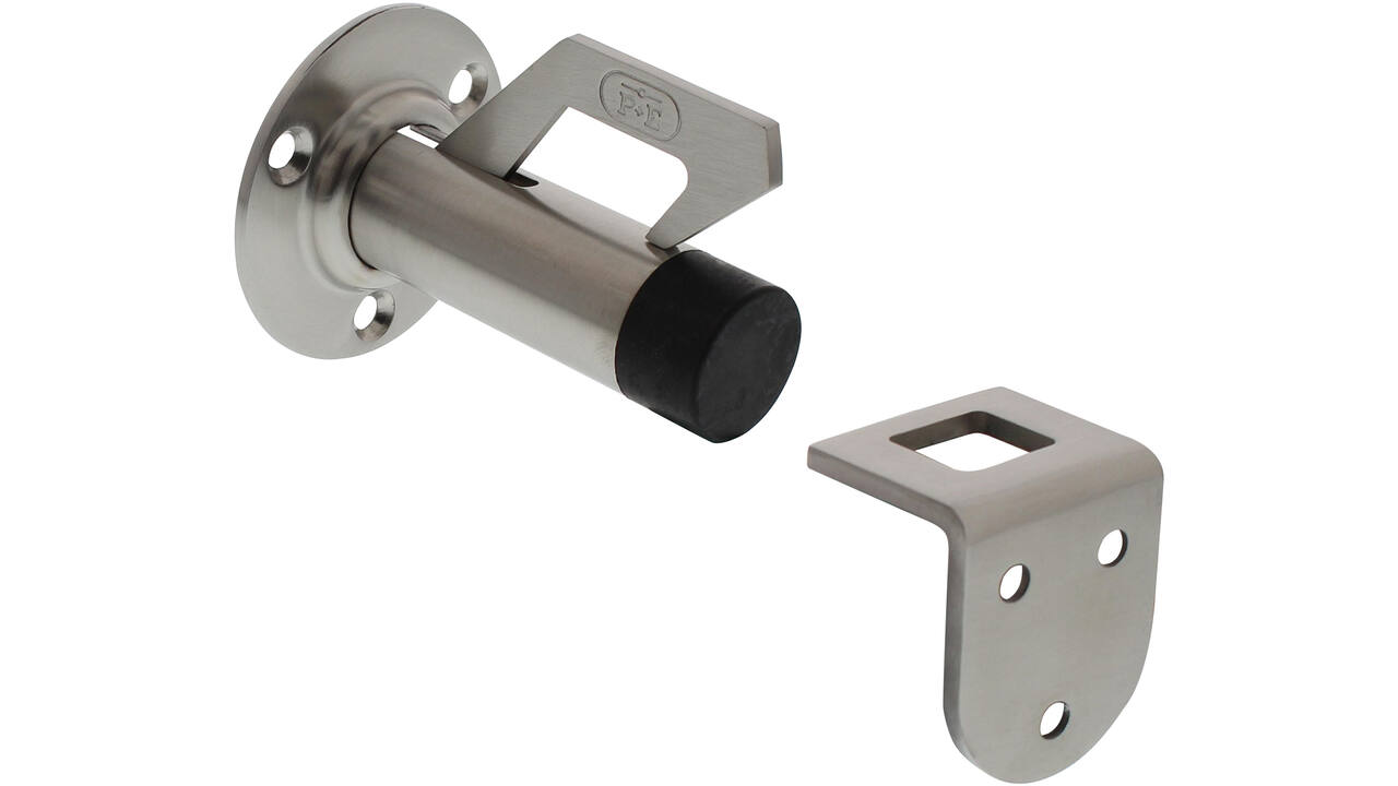Deurvastzetter RVS  kwaliteit SS316  incl.invalhaak