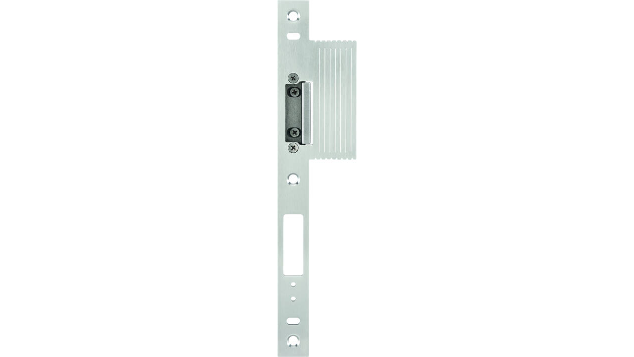 Frw.single sluitplaat rechthoek staal vlak RVS 3mm voor Freeway single z/ lip ls/rs bruikbaar