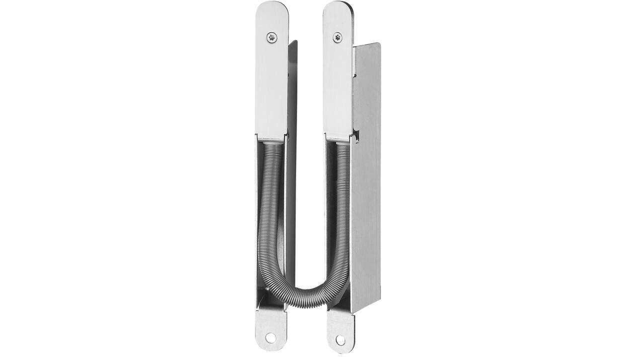 Kabelovergang voor motor slot met aansluitstekker  6-aderig. voorplaat 20x18mm  inbouwmaat 148x35x18mm met 10 mtr. kabel
