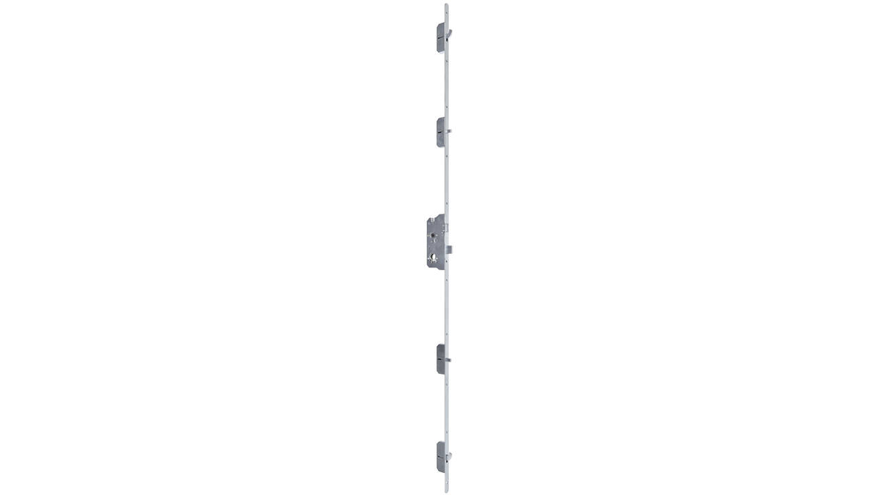 5-punts slot krukbediend zonder wissel PC 72 + 2 haken VPL.20x1833mm  gegalv.doorn 65mm/9 positon-4