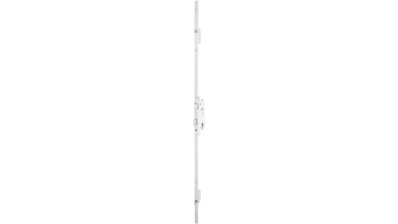 3-pnts Paniekslot dubb.deur B PC 60mm LS Vpl 20x1788mm 1 toerig 20mm buitendraaie