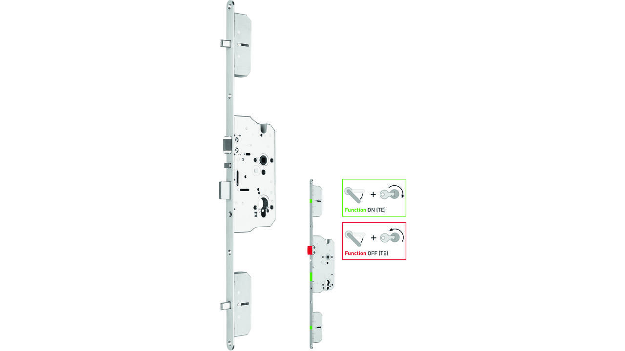 Mint-4pnts.zelfvergrendelend met DAG(TF)functie E+ PC72 Din LS