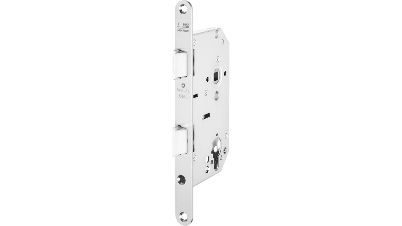 Dubbel dagschoot paniekslot functie-D doornmaat 60mm, PC78 met 9mm gedeelde tuimelaar met een roestvast stalen voorplaat 20x230mm Din RS dr.r. 4