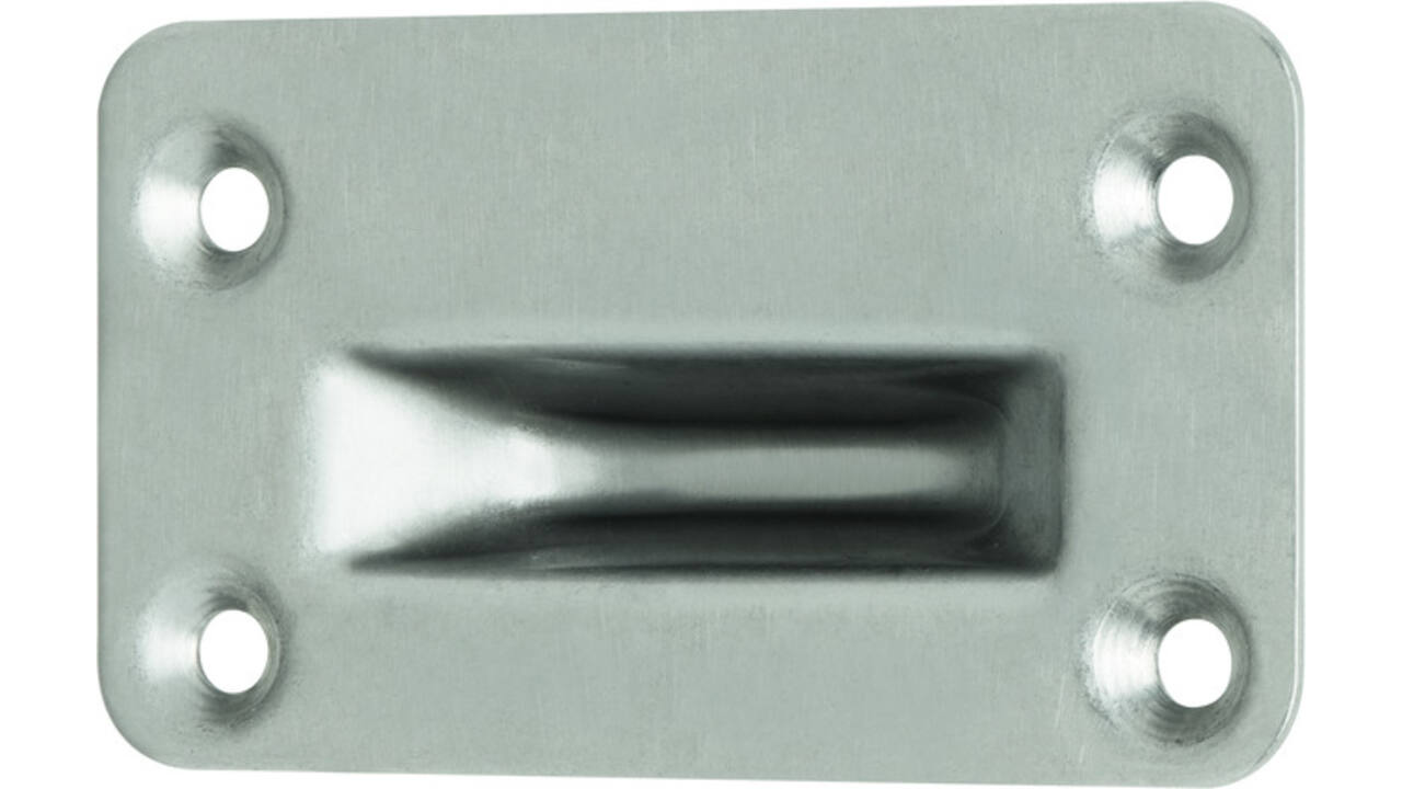 Sluitkom onder v.espagnolet 100x55mm RVS