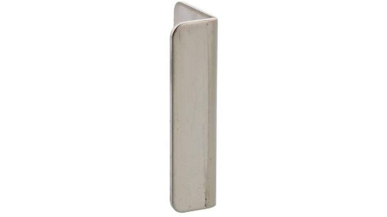 Sluithoekje voor o.a. 4090 rvs 1,5mm.55x 2 x geboord voor bolkop schroeven 4.2 mm
