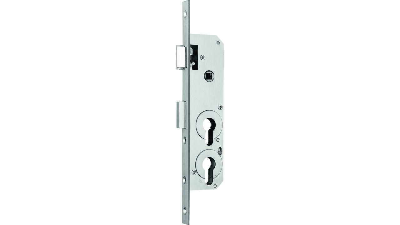 D+N slot, 2 cil. RC60 en RC108 Voorplaat 18x270mm rechthoekig