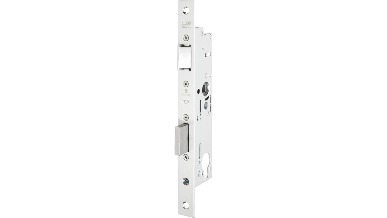 Anti-paniekslot DM35mm functie B met gedeelde tuimelaar PC92 draairichting 4 din RS buitendraaiend