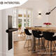 Deurkruk Jura met schild rechthoekig 250x55x2mm blind structuur zwart