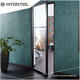 Deurkruk Amsterdam met rozet zelfklevend 30x30x3mm antraciet grijs