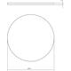 Afdekrozet zelfklevend ø55x2mm rvs