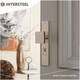 SKG3 veiligheidsbeslag rechthoekig 250x50mm greep/kruk Jura profielcilindergat 72mm met kerntrekbeveiliging rvs
