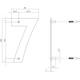 Huisnummer 7 150mm rvs