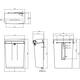 Postkast SUMMUS kunststof met slot (2 sleutels) zwart RAL 9005