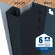 SecuStrip Plus buitendraaiend 21-27mm 2300mm wit