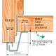 SecuStrip Plus buitendraaiend 21-27mm 2300mm zwart ral 9005