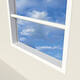 SecuGuard Doorvalbeveiliging  set in de dag wit 119cm
