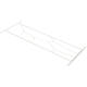 SecuBar Deco 2 op de dag wit 250x825mm
