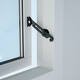 SecuMax Raamuitzetter buitendraaiend Blackline