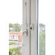 SecuMax Raambegrenzer Flex wit