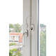 SecuMax Raambegrenzer Flex wit