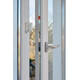 SecuMax Draaikiep raam grendel wit