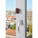 SecuMax Draaikiep raam grendel bruin