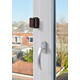 SecuMax Draaikiep raam grendel bruin