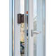 SecuMax Draaikiep raam grendel XL bruin