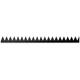 SecuMax Anti-Klimstrip Staal Blackline, 100cm, vlak (2)