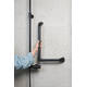 SecuCare Wandbeugel 90 graden 60x30 Li/Re zwart mat
