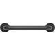 SecuCare Wandbeugel 30cm RVS Ø25 Zwart