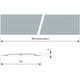 SecuCare Drempelvervanger 11cm, L 95 cm  blank geanodiseerd