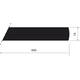 SecuCare Anti slip sticker langwerpig, 19x600mm, zwart (15)