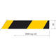 SecuCare Anti slip sticker op rol, 50x3000mm, zwart/geel