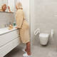 SecuCare Toiletrolhouder tbv toilet klapbeugel Basic wit
