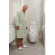 SecuCare Toiletverhoger comfort kussen, blauw