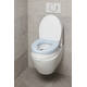 SecuCare Toiletverhoger comfort kussen, blauw