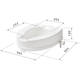SecuCare Toiletverhoger, 10cm hoog