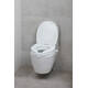 SecuCare Toiletverhoger met klep, 6cm hoog